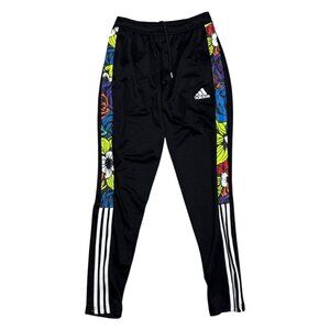 ADIDAS AeroReady Floral Lightweight Workout Activewear Jogger Pants Mens Small